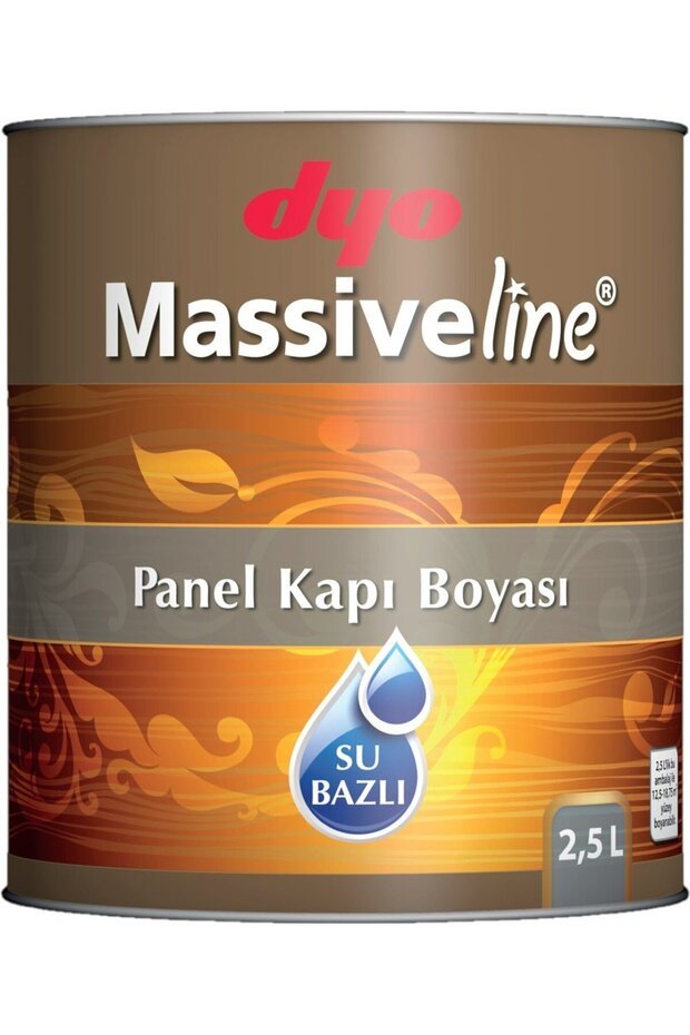 Massiveline Su Bazlı Panel Kapı Boyası 0,75 Lt - 1