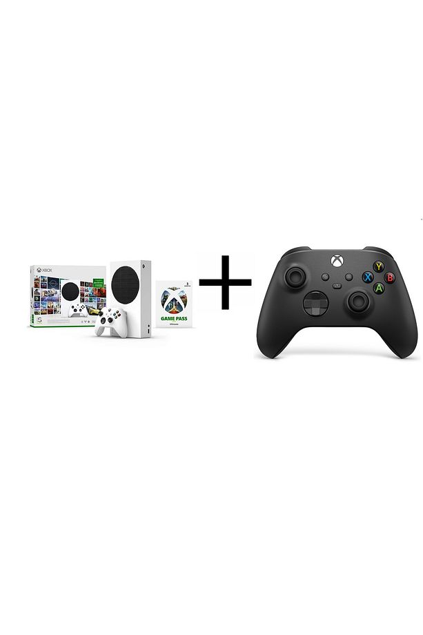 Xbox Series S 512GB +3 Ay Gamepass Hediyeli + xbox 9. nesil gamepad konsol seti - 1