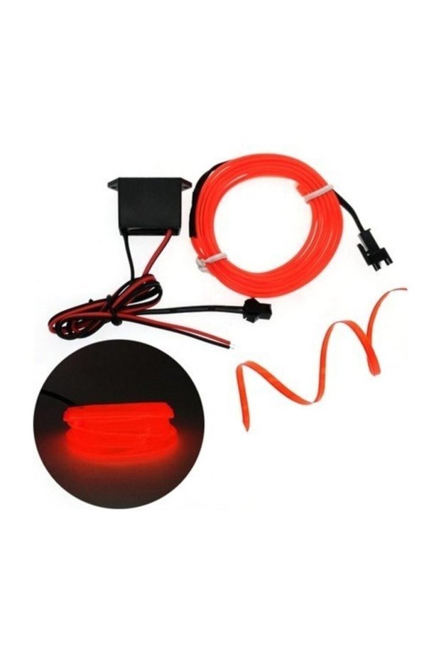 Torpedo Led Rope Neon Light Decorative Orange 2 Mt