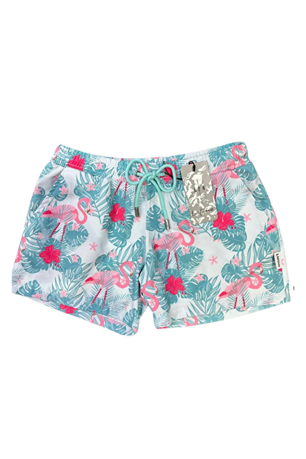 Lafıno Sea and Pool Shorts with Pockets, Palermo Fabric