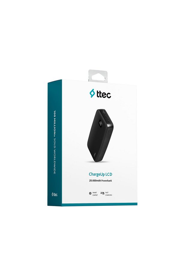 ChargeUp Pro LCD 20.000mAh PD 20W Taşınabilir Hızlı Şarj Aleti / Powerbank - 7