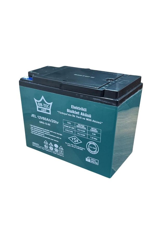 12v 80 Ah Jel Motor Aküsü 2025 Üretim - 3