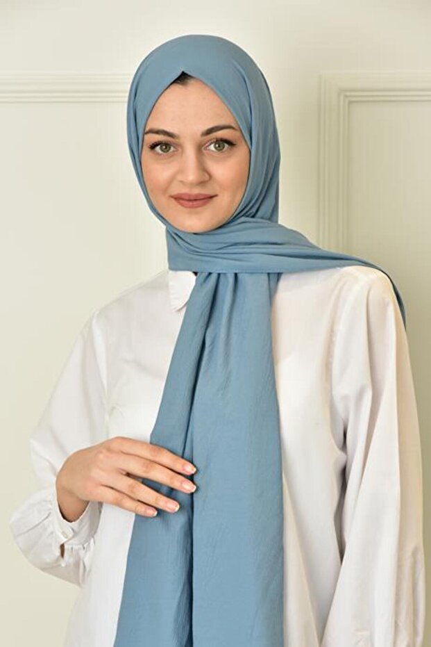 Defne Şal Miami Blue - 3