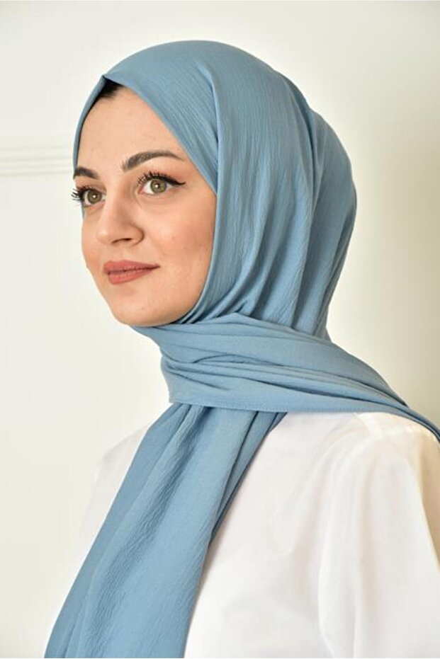 Defne Şal Miami Blue - 1