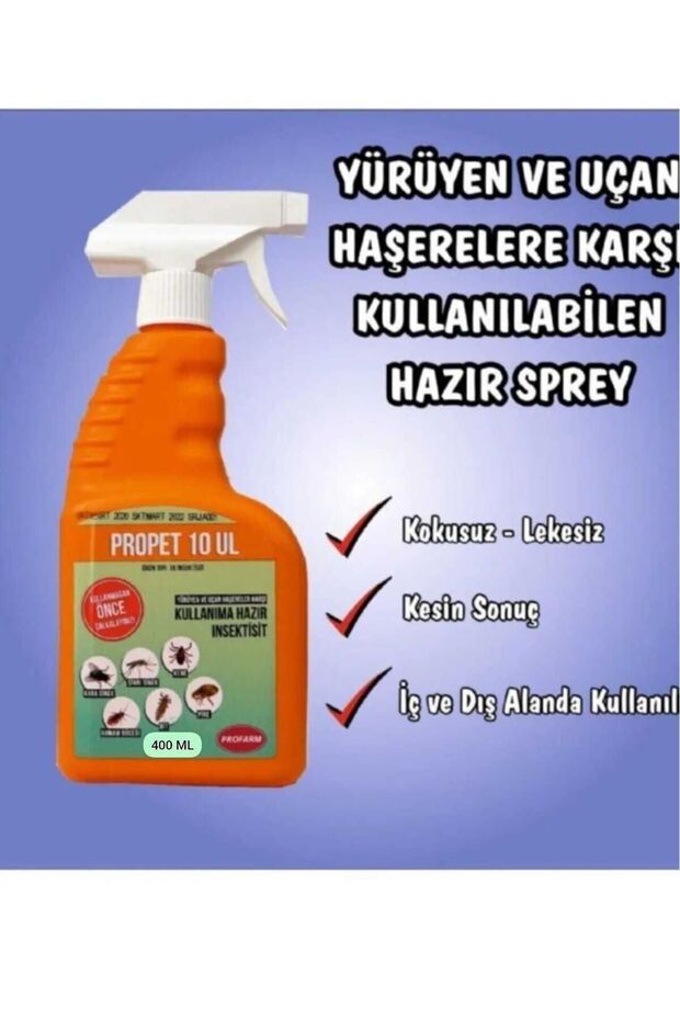 Propet 10 Ul Insektisit Kene Bit Pire Sprey 400 ml - 1