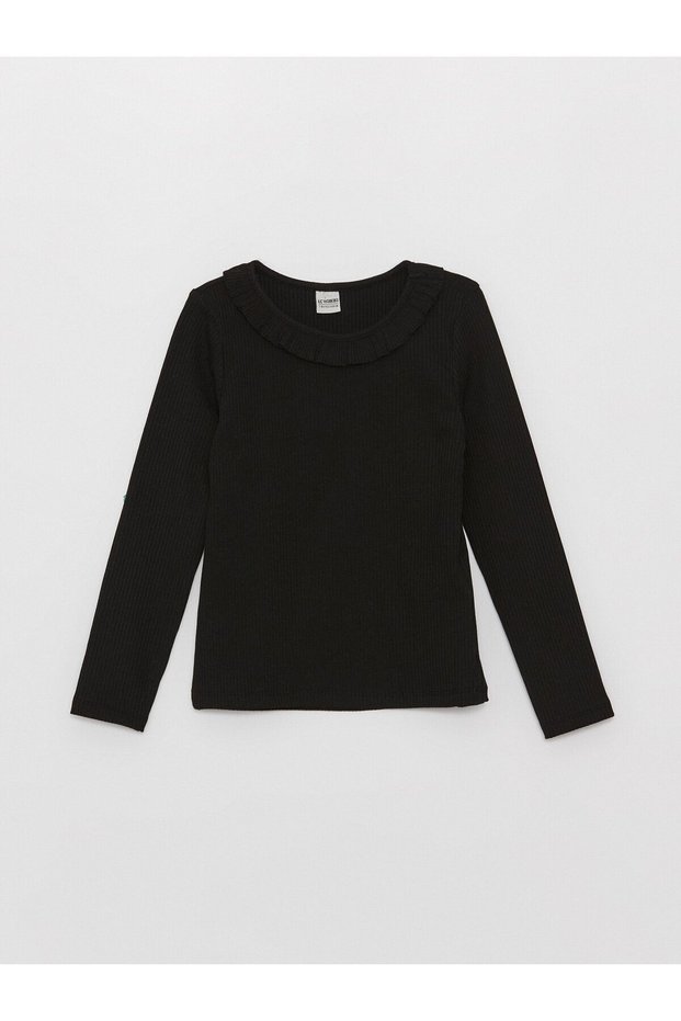 Lcw Kids Crew Neck Long Sleeve Girls' T-Shirt (W3)
