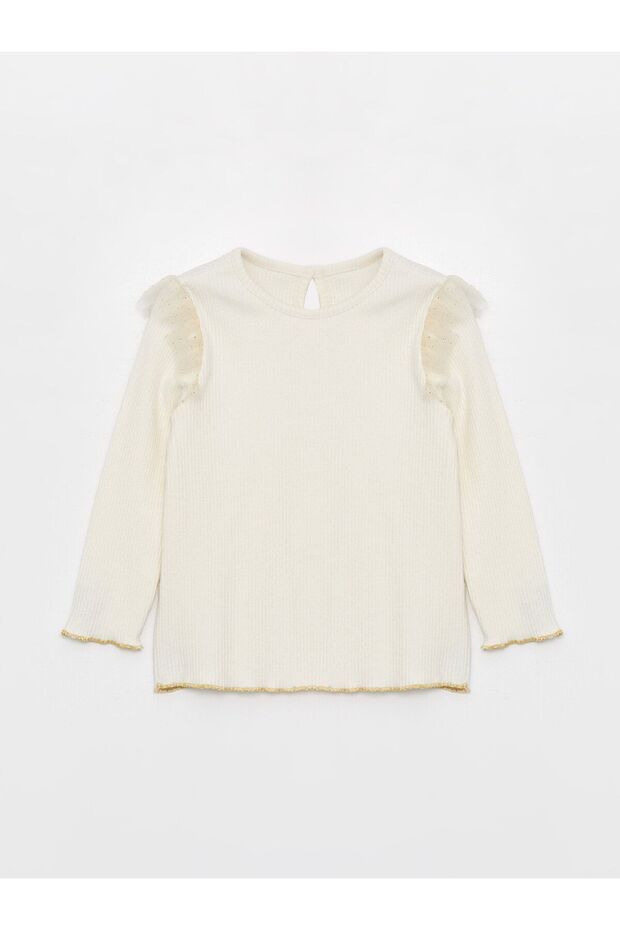 Lcw Baby Crew Neck Long Sleeve Baby Girl T-Shirt (W3)