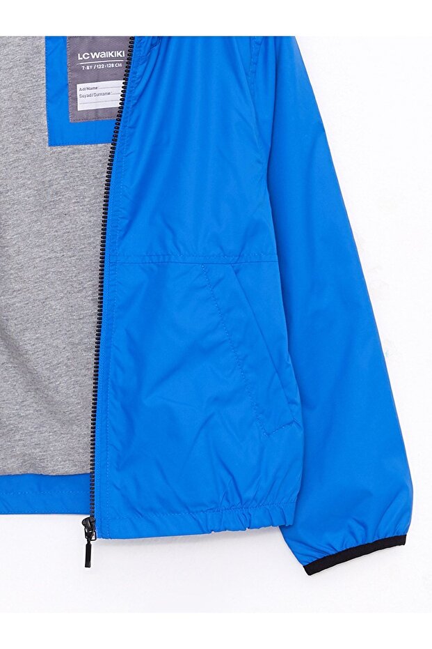 Hooded Basic Boy's Coat - 3