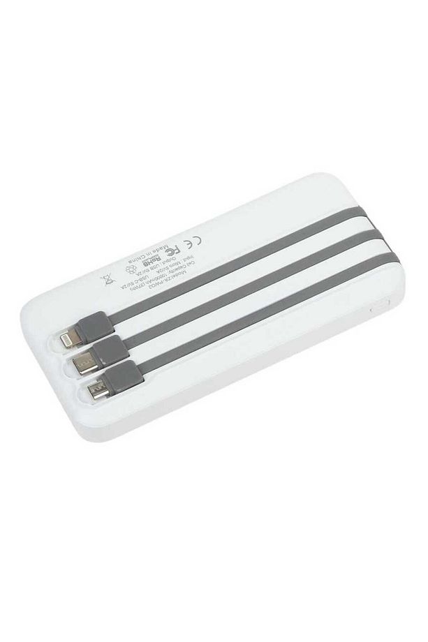 Zr-pw02 Type-c - Micro - Lightning Led Göstergeli Taşınabilir Powerbank 10000 Mah - 4