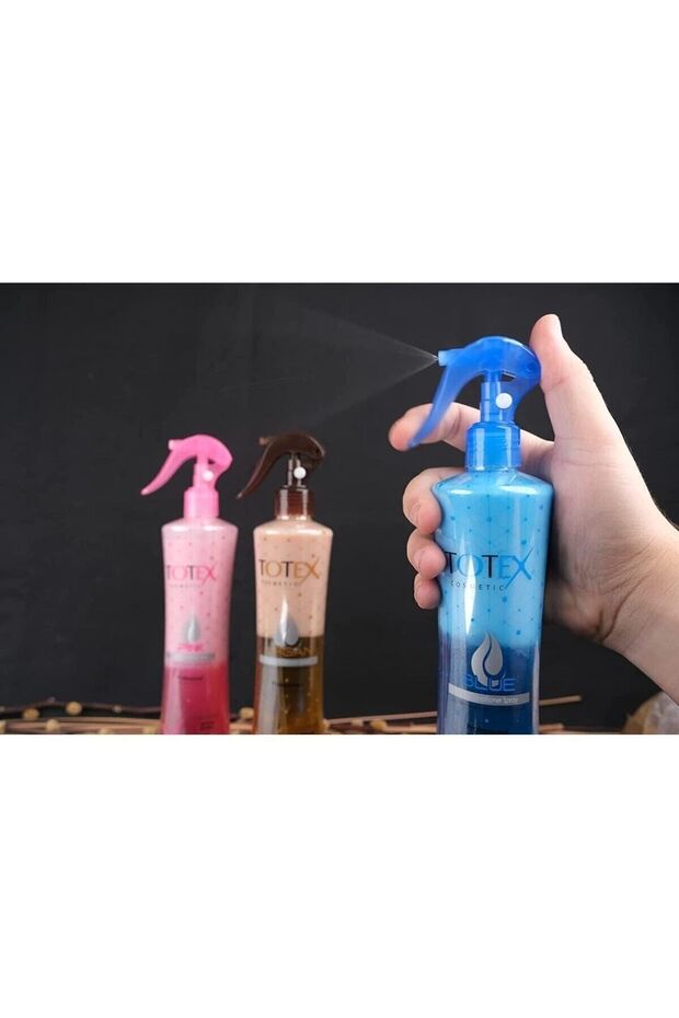 2 Aşamalı - Fazlı Saç Kondisyoneri | Koruyucu & Besleyici Fön Suyu | Mavi 400 ml - 2