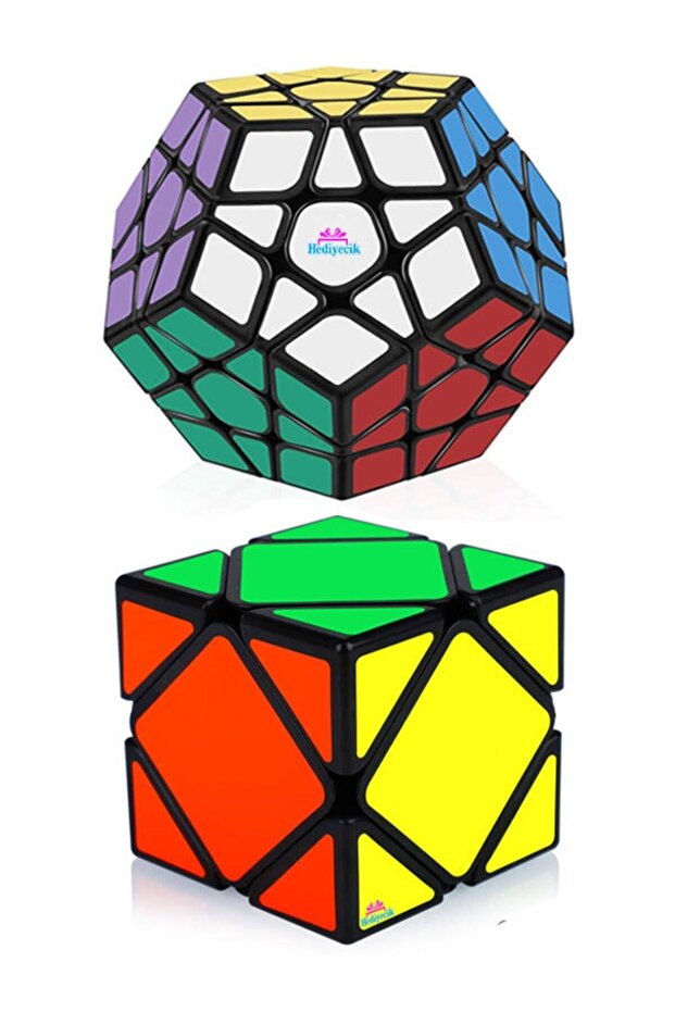 مجموعة Speed Megaminx Skewb مكونة من 2 مكعب ذكاء مكعب روبيك