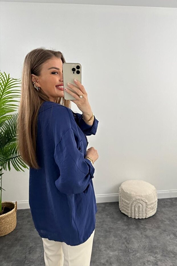 Lüx Kalite Basic Salaş Gömlek - 3