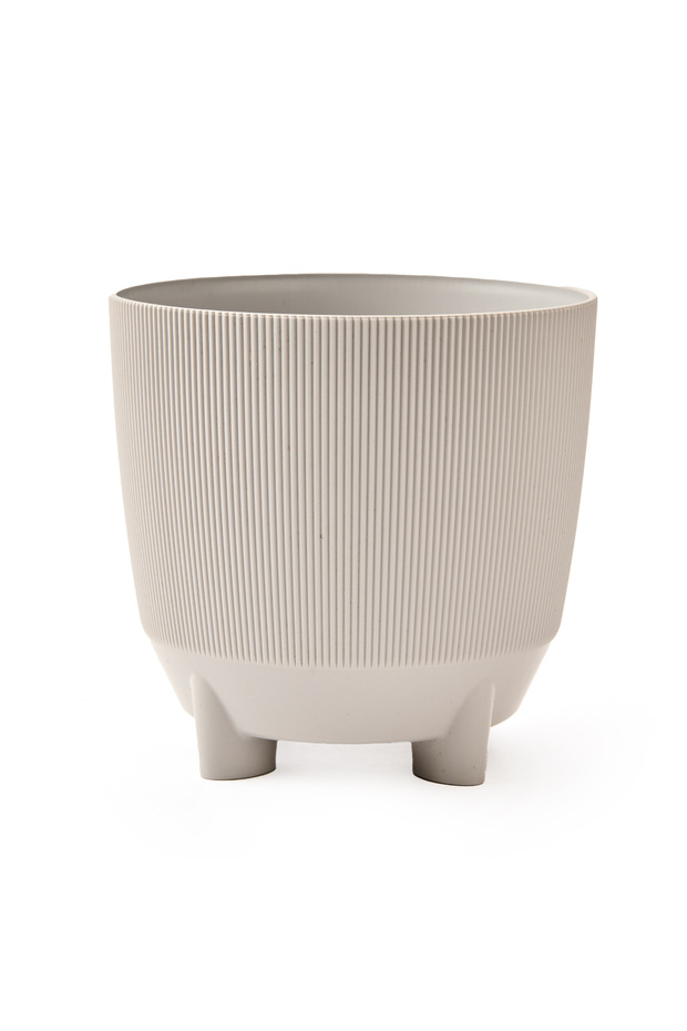 Luna Saksı - Gri - 3 lt - 1