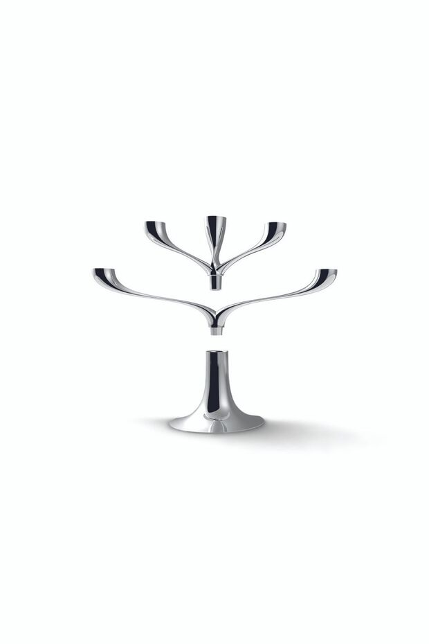Candelabra 5 Kollu Şamdan 20 cm - 2