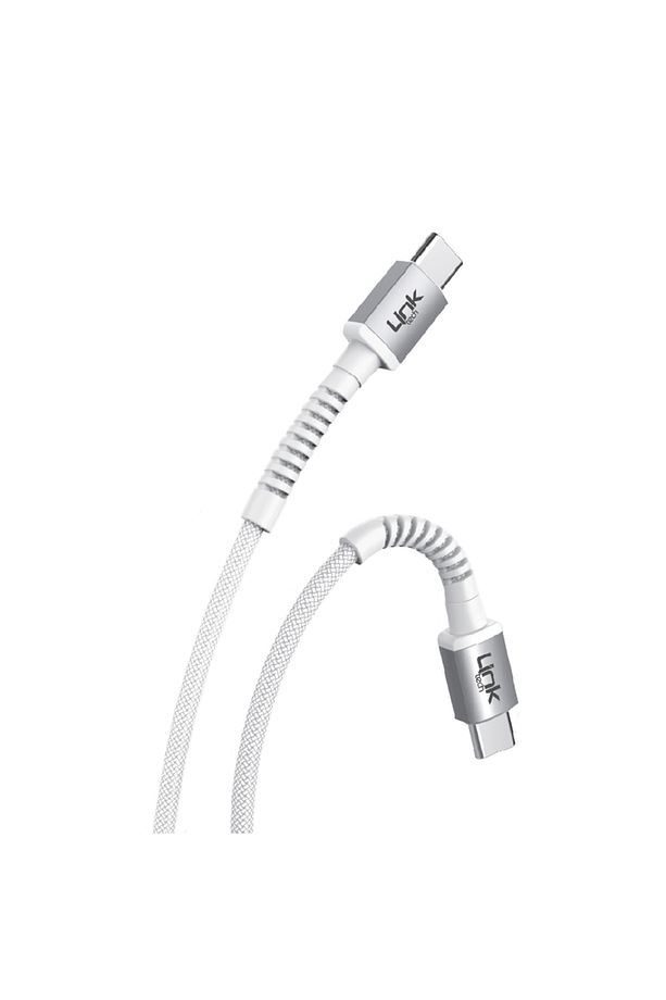 K597 Type-C to Type-C 60W 3mt Örgü Metal Başlı Şarj Kablosu - 2