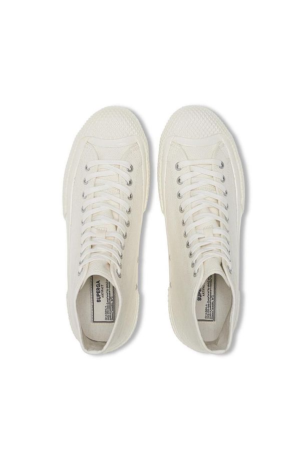 2435 Mil-Spec High Cut Cotton Canvas Unisex Beyaz Bilekli Sneaker - 4