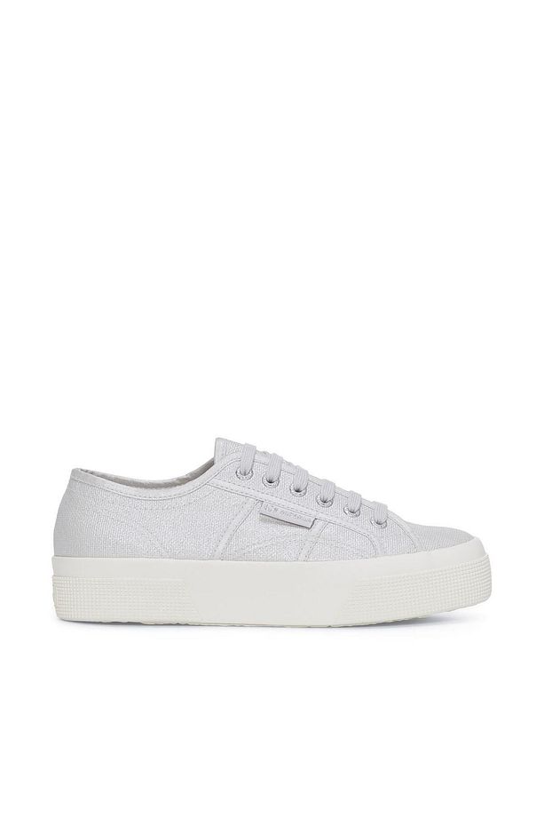 2740 Platform Pearl Matte Canvas Kadın Bej Platform Sneaker - 1