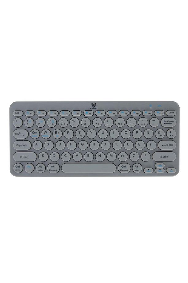 Bt-k95 Bluetooth V5.0 Ios Android Kablosuz Klavye Uzay Gri - 1