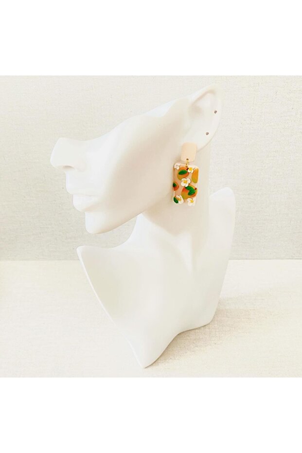 Mango Desenli Küpe - 2