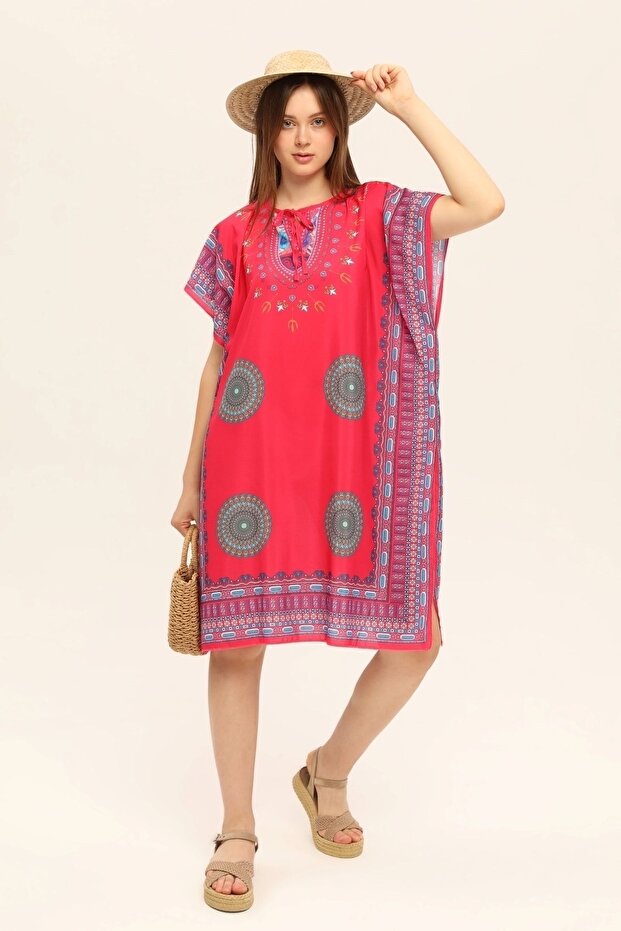 Kadın Plaj Pareo Elbise - 2