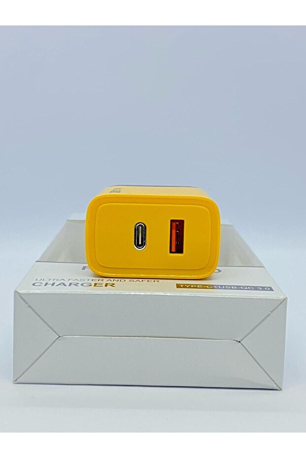 Usb/Type c Çift Girişli Şarj Başlığı - 3