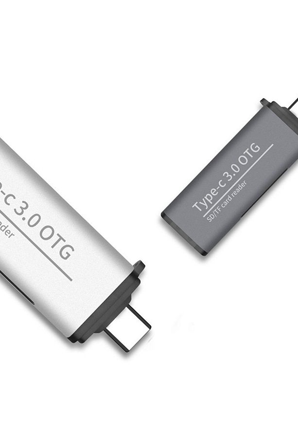 ADS-103 USB TYPE C 3.0 Hızlı Card Reader SD-TF Hafıza Kart Okuyucu - 4