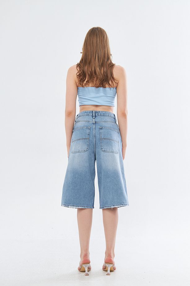 TREND Midi Boy Skater Şort - 2