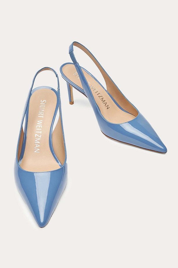 Sivri Burunlu Deri Stiletto Ayakkabı - 3