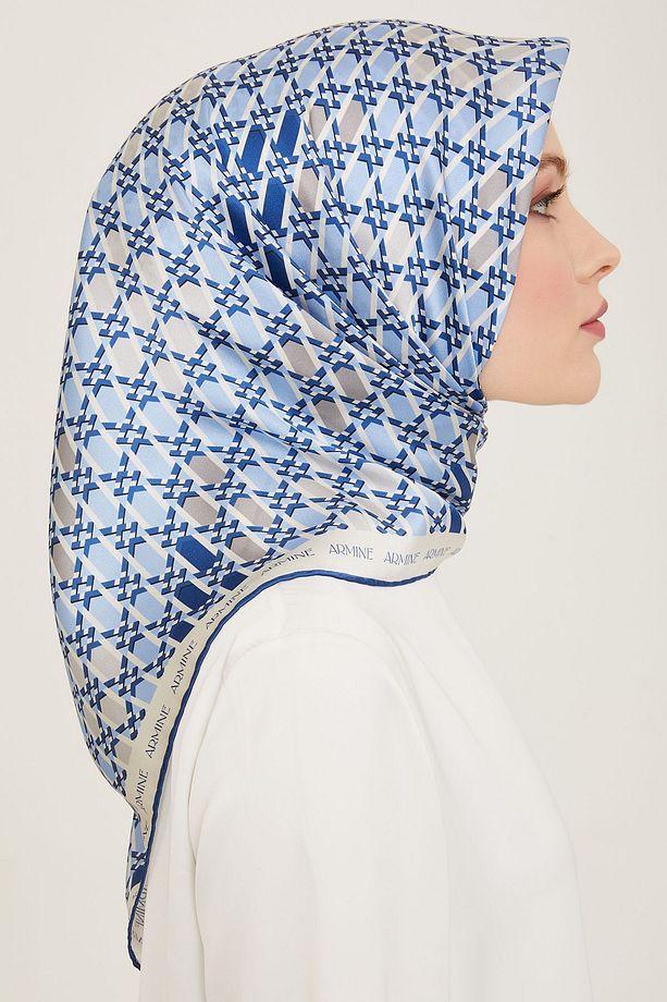 ARMİNE İPEK EŞARP 9144D (TWİLL) - 3