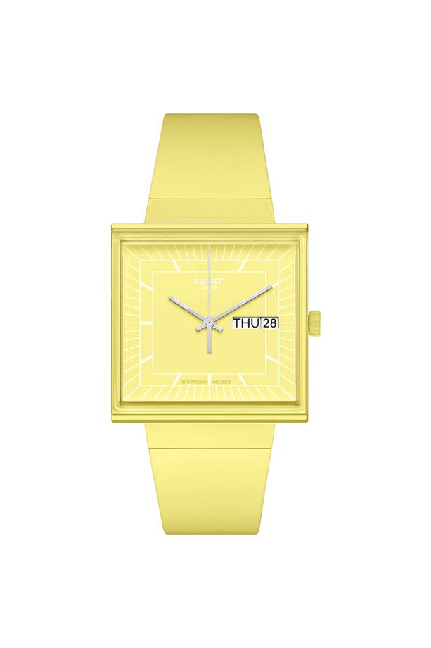 SO34J700 Swatch What If  ... Lemon? Erkek Kol Saati - 1