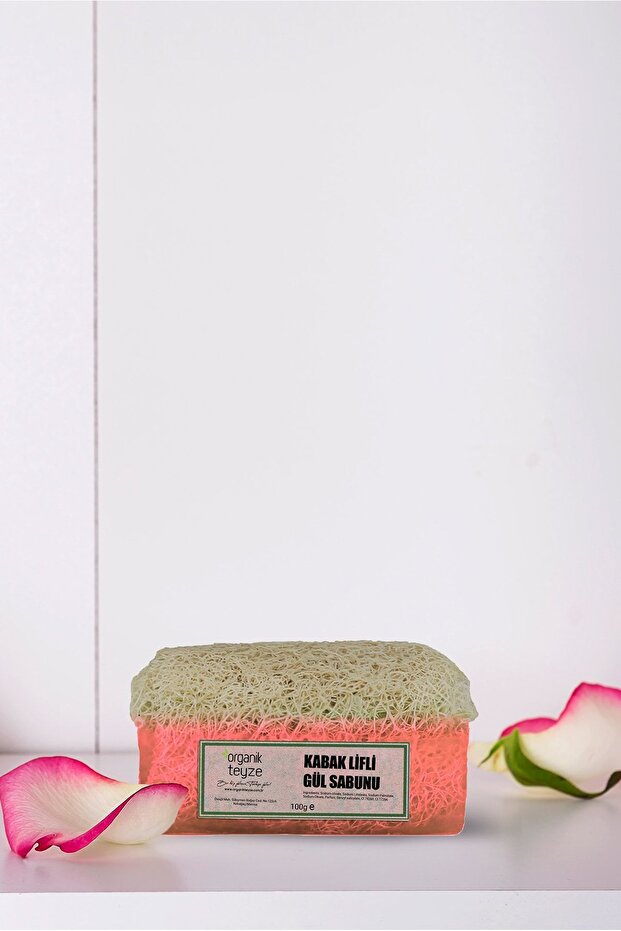 Joy Aunt Pumpkin Fiber Rose Soap 100g