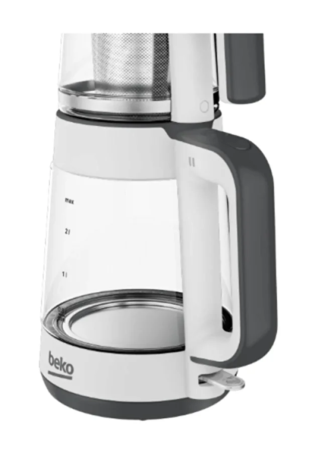 CM 5964 Floral 1900 W Cam Demlikli Çay Makinesi - 2