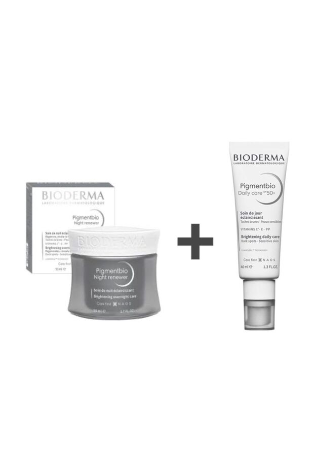 Bıoderma Pigmentbio Daily Care Spf 50 + Bıoderma Night Renewer 50ml - Double Recommend Shoes