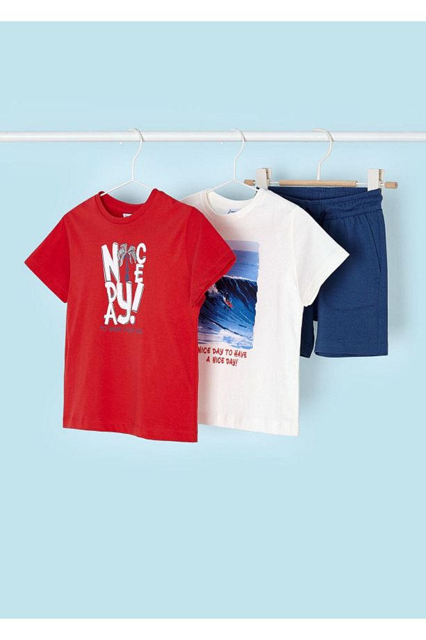 Set 2 Li Tshirt Şort Takım - 2