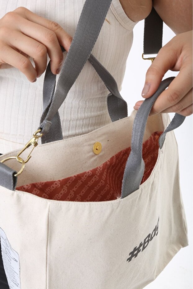 Kanvas Tote Çanta - 4