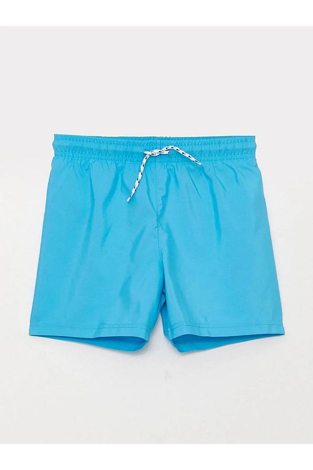 LCW Kids Beli Lastikli Basic Erkek Çocuk Deniz Şortu - 1