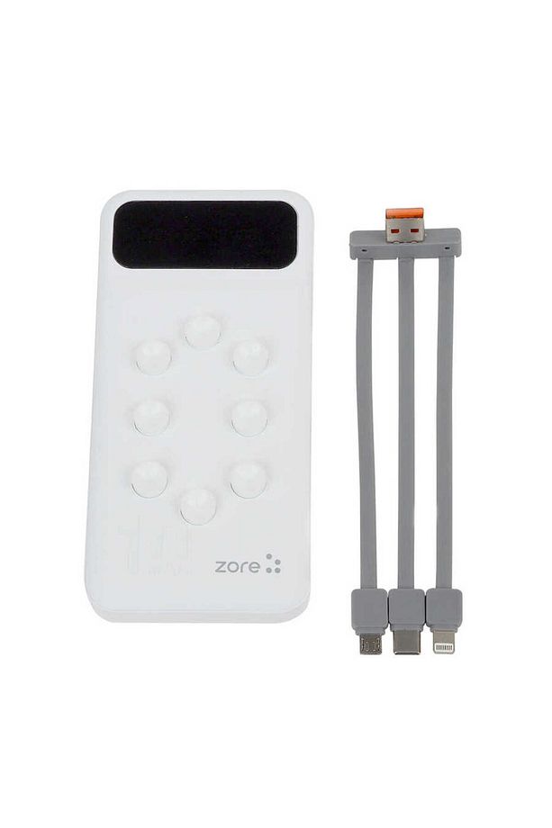 Zr-pw02 Type-c - Micro - Lightning Led Göstergeli Taşınabilir Powerbank 10000 Mah - 2