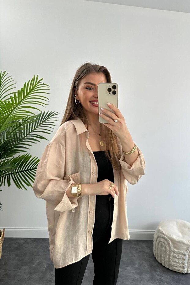 Lüx Kalite Basic Salaş Gömlek - 1