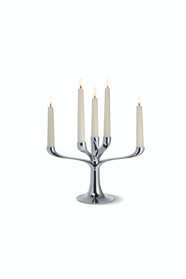 Candelabra 5 Kollu Şamdan 20 cm - 3