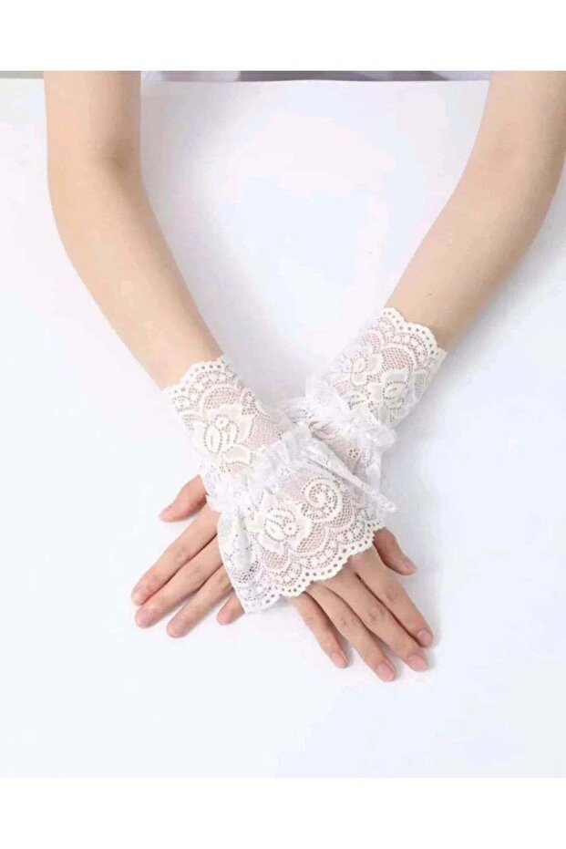 Bella dantel eldiven - 2