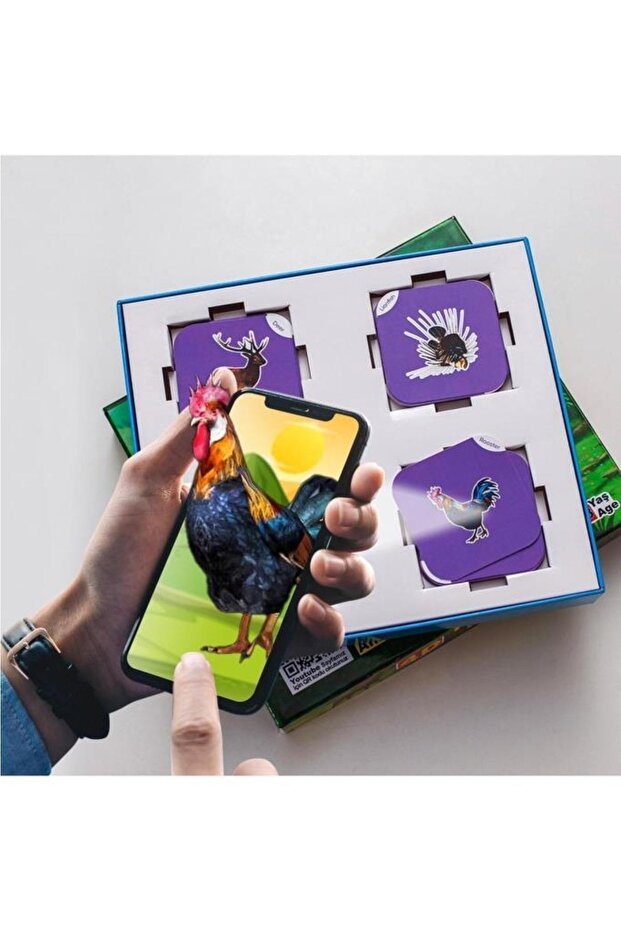 مجموعة حيوانات افتراضية بأربعة أحجام - 2