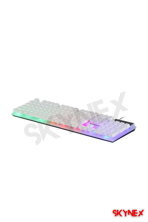 5in1 Oyuncu Klavye Mouse Mausepad Seti Kablolu Uyumlu Rgb 1+1 Speaker Set Gamer Pc Oyuncu Seti - 5