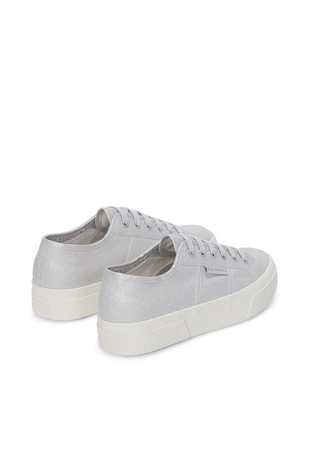 2740 Platform Pearl Matte Canvas Kadın Bej Platform Sneaker - 3