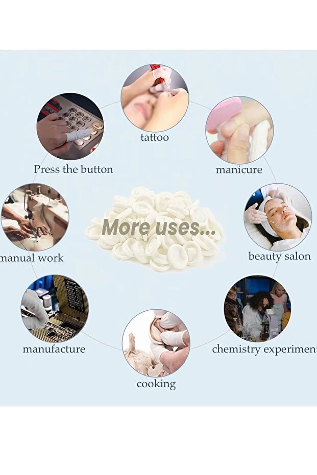 Parmak Ucu Eldiven 100 Adet - 2