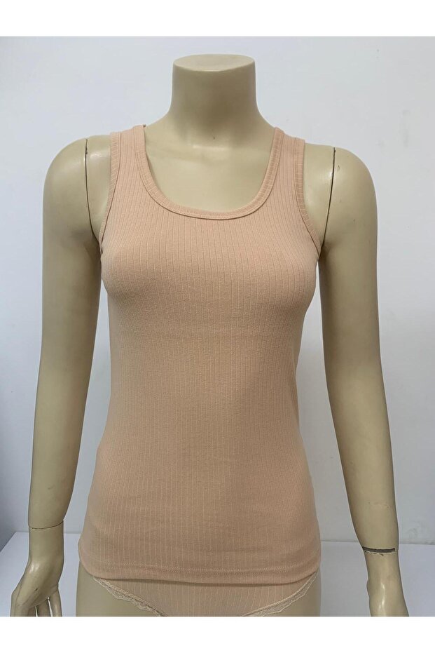 قميص داخلي مضلع بحزام سميك - 1