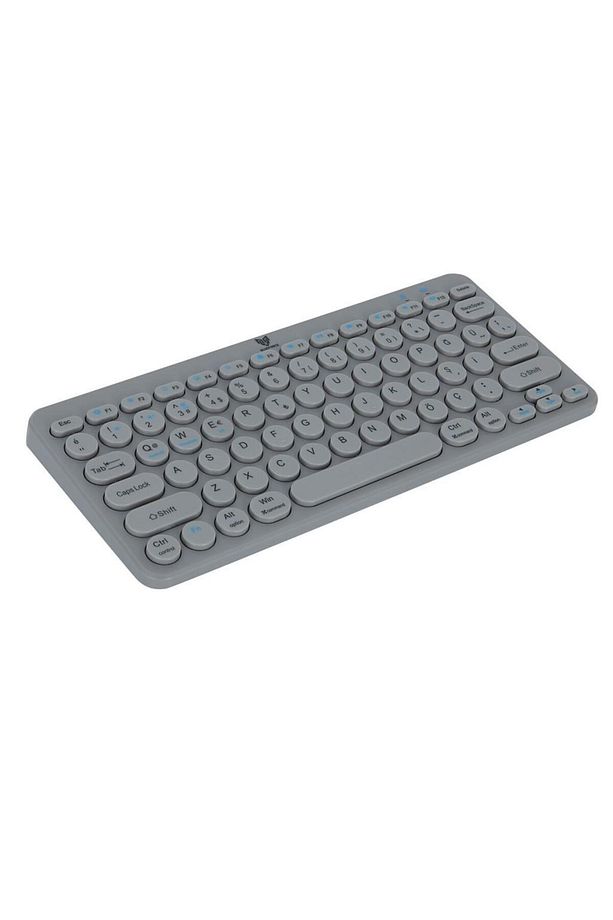 Bt-k95 Bluetooth V5.0 Ios Android Kablosuz Klavye Uzay Gri - 3