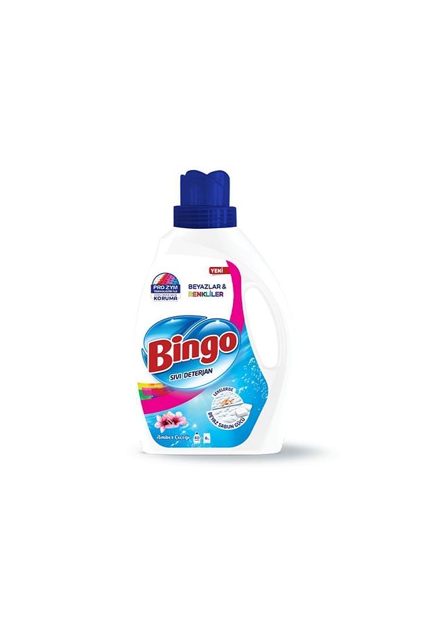 Sıvı Çamaşır Deterjanı Renkliler ve Beyazlar 2600 ml (2 Adet) - 1