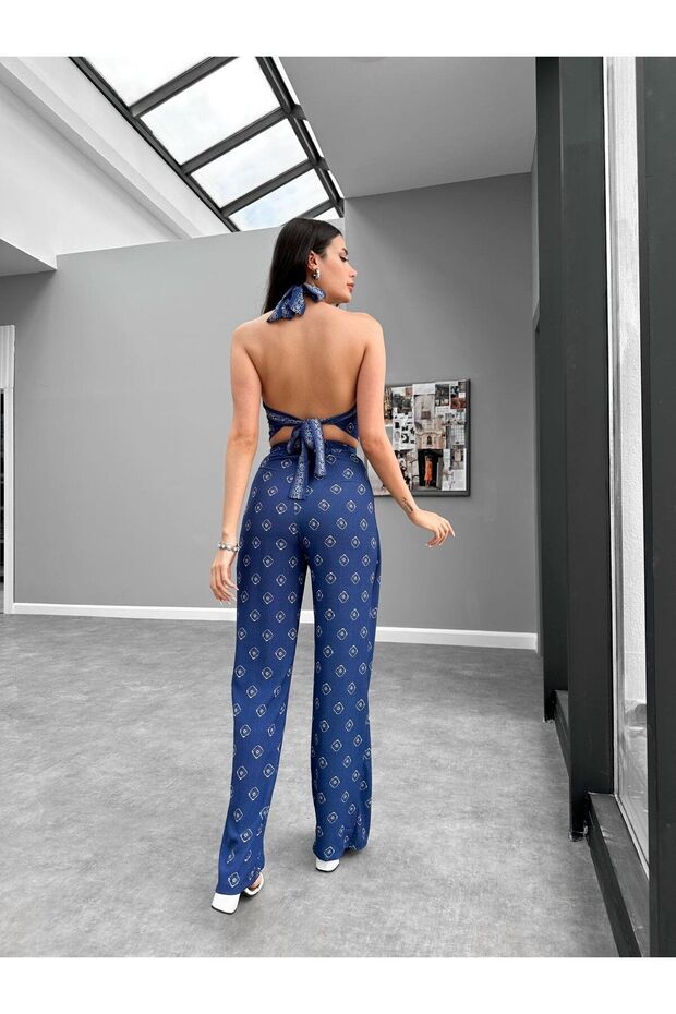 بدلة عنق منقوشة عرقيًا - 6