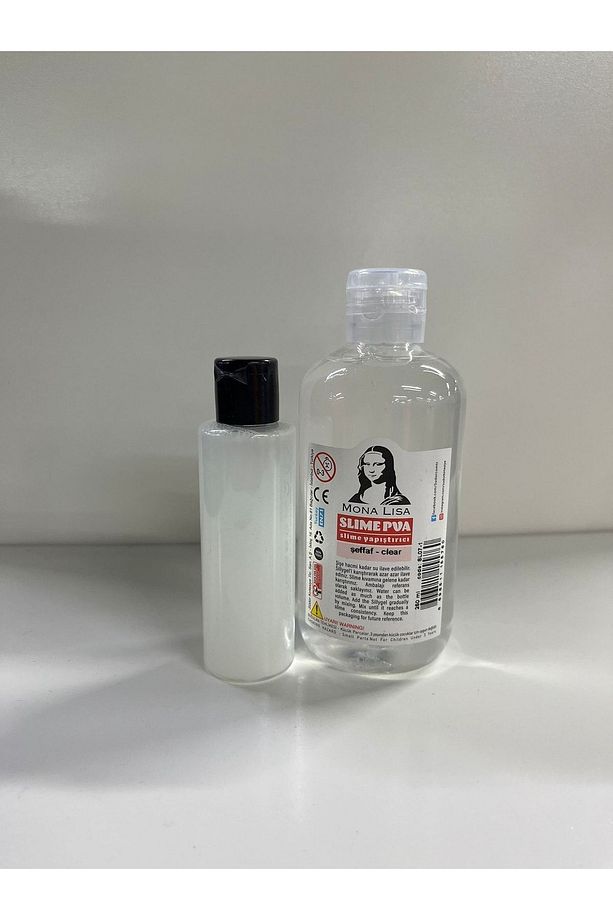 Mona Lisa Slime (slaym) Seti Şeffaf Yapıştırıcı(250ml) + Boraks(70ml) - 1