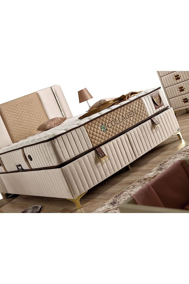 Collagen Baza Çift Kişilik 160x200 Cm (YATAK VE BAŞLIK FİYATA DAHİL DEĞİLDİR) - 3